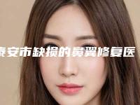 泰安市缺损的鼻翼修复医生排名榜top10强榜单发布-张若冰整形医生排行榜top10口碑推荐